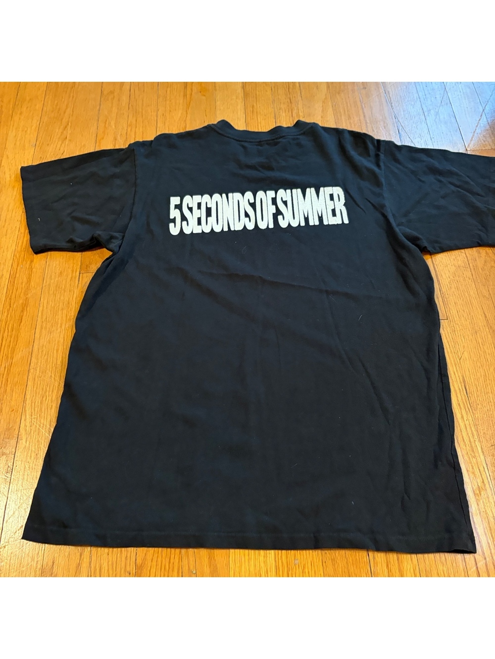 Y2K 5 seconds of summer graphic tee merch